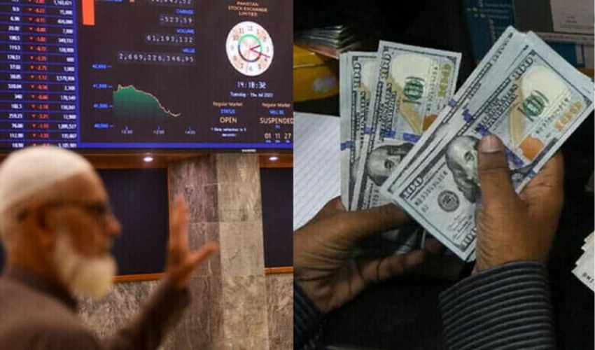 The US Dollar is on a downward trend against the Pakistani Rupee.