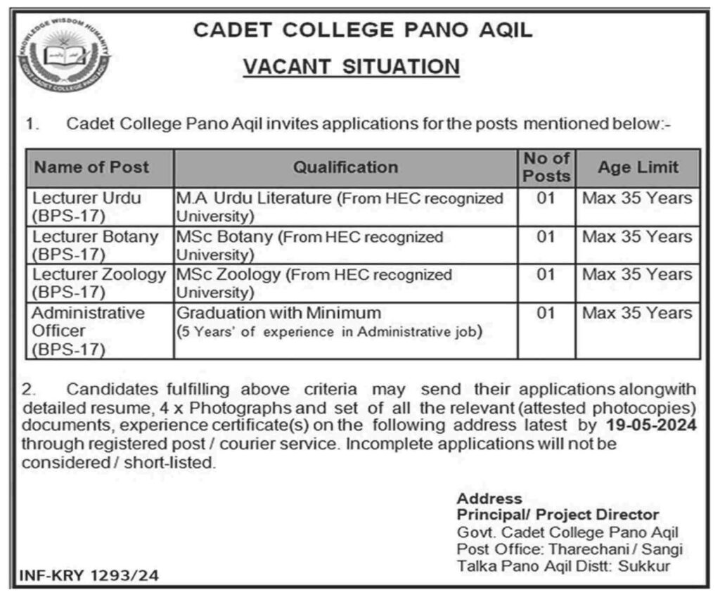 Cadet College Pano Aqil