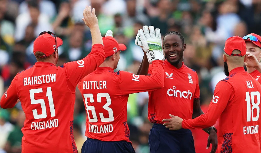 England secured a 23-run victory over Pakistan in the second T20I match.