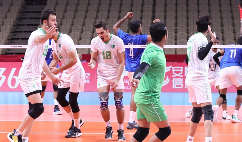 Pakistan Secures Victory in First Volleyball Match Against Australia in Islamabad